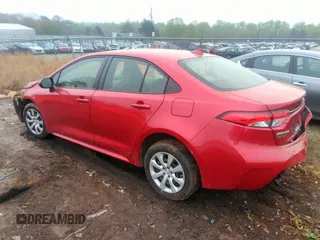 2021 Toyota Corolla LE with VIN JTDEPMAEXMJ161488, listed as a IAAI auction lot 41955278 with 47,255 mi miles and . Bid and sale history available at DreamBid. Image 3.