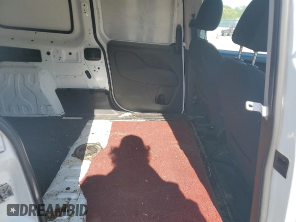 2022 Ram ProMaster City Cargo Tradesman with VIN ZFBHRFAB1N6W65993, listed as a Copart auction lot 51974955 with 55,141 mi miles and Salvage Title. Bid and sale history available at DreamBid. Image 11.