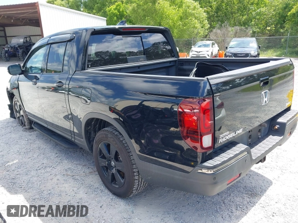 2020 Honda Ridgeline Black Edition with VIN 5FPYK3F87LB025146, listed as a IAAI auction lot 42243646 with 89,120 mi miles and . Bid and sale history available at DreamBid. Image 3.