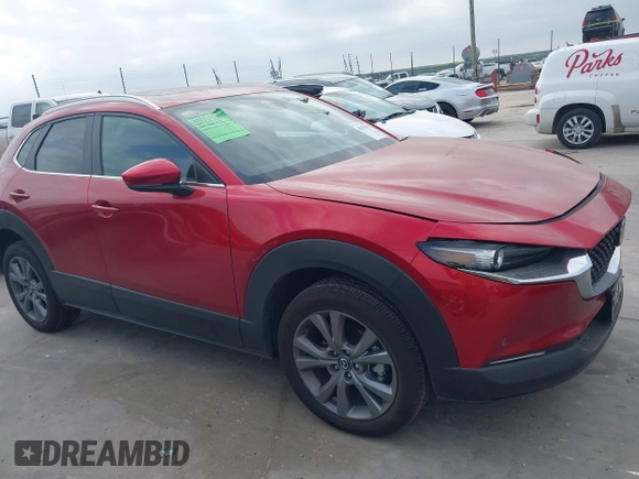 2025 Mazda CX-30 S Carbon Edition with VIN 3MVDMBCM8SM793580, listed as a IAAI auction lot 42159191 with 3,857 mi miles and . Bid and sale history available at DreamBid. Image 14.