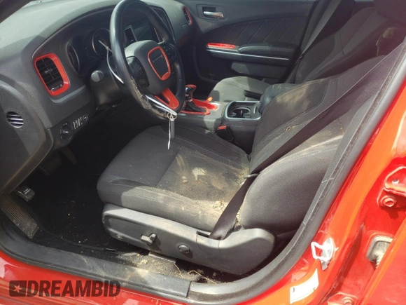 2022 Dodge Charger SXT with VIN 2C3CDXBG7NH194764, listed as a Copart auction lot 50421475 with 34,390 mi miles and Salvage Title. Bid and sale history available at DreamBid. Image 7.