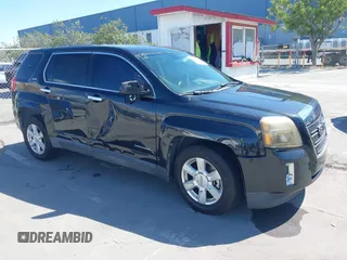 2011 GMC Terrain SLE-1 with VIN 2CTALMEC4B6206152, listed as a IAAI auction lot 42258828 with 187,172 mi miles and . Bid and sale history available at DreamBid. Image 1.