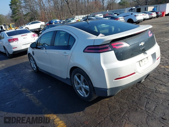 2012 Chevrolet Volt with VIN 1G1RD6E45CU108372, listed as a IAAI auction lot 41533267 with 134,332 mi miles and . Bid and sale history available at carsss.com. Image 3.