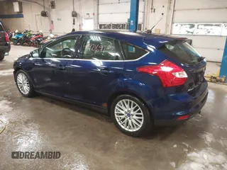 2012 Ford Focus SEL with VIN 1FAHP3M23CL137776, listed as a IAAI auction lot 41921697 with 189,217 mi miles. Bid and sale history available at carsss.com. Image 3.