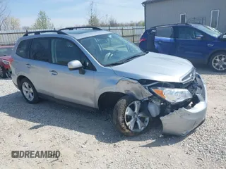 2016 Subaru Forester 2.5i Premium with VIN JF2SJADC0GH544849, listed as a IAAI auction lot 42003031 with 39,703 mi miles. Bid and sale history available at carsss.com. Image 1.