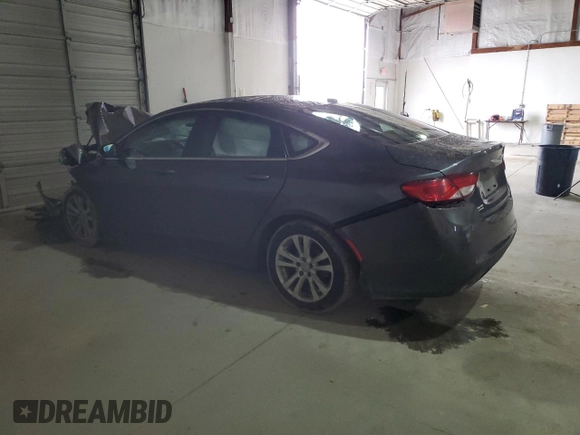 2015 Chrysler 200 Limited with VIN 1C3CCCAG0FN634135, listed as a Copart auction lot 81250584 with 0 mi miles and Salvage Title. Bid and sale history available at carsss.com. Image 2.