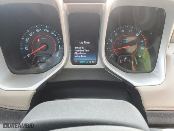 2014 Chevrolet Camaro SS with VIN 2G1FK1EJ9E9250905, listed as a Copart auction lot 46407675 with 43,105 mi miles and Clean Title. Bid and sale history available at carsss.com. Image 9.
