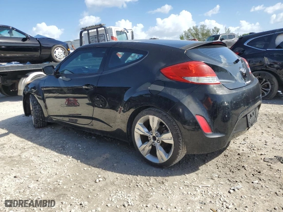 2013 Hyundai Veloster w/Gray Int with VIN KMHTC6AD5DU165027, listed as a Copart auction lot 76554534 with 126,980 mi miles and Clean Title. Bid and sale history available at carsss.com. Image 2.