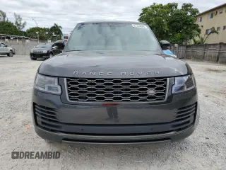 2020 Land Rover Range Rover z VIN SALGR2SUXLA572829, wystawiony jako Copart lot #81239604 z przebiegiem 43 478 mil mil oraz Szkoda całkowita • Salvage title. Historia ofert i sprzedaży dostępna na DreamBid. Obrazek 5.