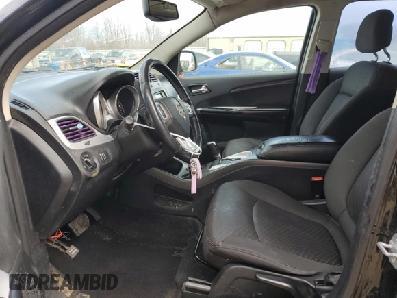 2014 Dodge Journey American Value Pkg with VIN 3C4PDCAB9ET268589, listed as a Copart auction lot 46447275 with 209,366 mi miles and Salvage Title. Bid and sale history available at carsss.com. Image 7.