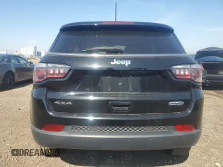 2017 Jeep Compass Latitude with VIN 3C4NJDBB3HT651453, listed as a Copart auction lot 48102715 with 69,410 mi miles and Salvage Title. Bid and sale history available at carsss.com. Image 6.