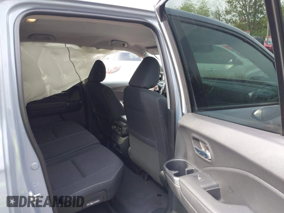 2024 Honda Ridgeline Sport with VIN 5FPYK3F18RB009341, listed as a IAAI auction lot 42159102 with 17,007 mi miles and . Bid and sale history available at DreamBid. Image 8.