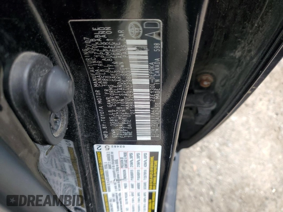 2007 Toyota Corolla CE z VIN 2T1BR32E97C796031, wystawiony jako Copart lot #61239705 z przebiegiem Nie podano mil oraz Czysty tytuł • Clean title. Historia ofert i sprzedaży dostępna na DreamBid. Obrazek 12.