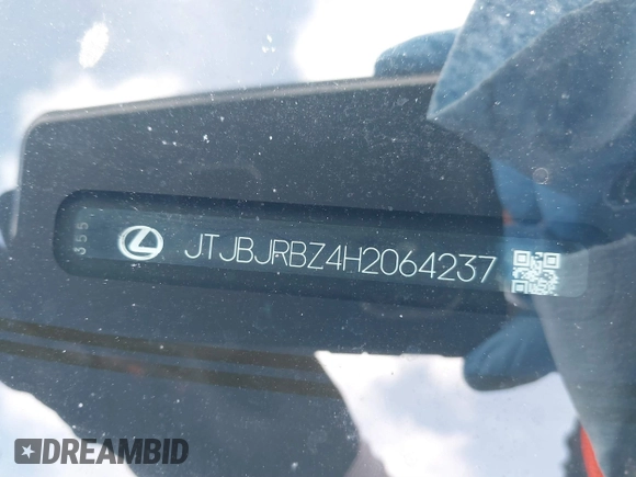 2017 Lexus NX 300h with VIN JTJBJRBZ4H2064237, listed as a IAAI auction lot 41609417 with 207,547 mi miles and . Bid and sale history available at DreamBid. Image 9.