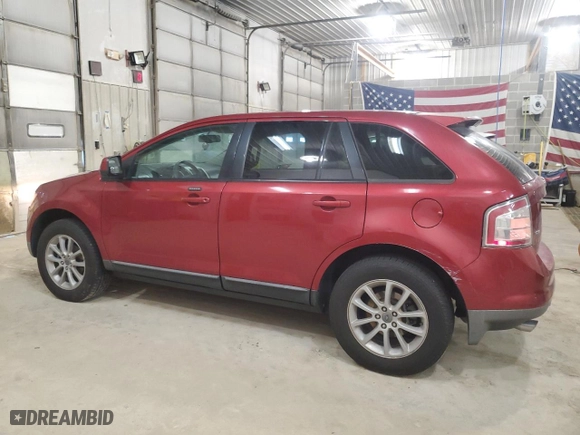 2007 Ford Edge SEL PLUS with VIN 2FMDK39C07BA84089, listed as a Copart auction lot 49582345 with 200,392 mi miles and Salvage Title. Bid and sale history available at carsss.com. Image 2.