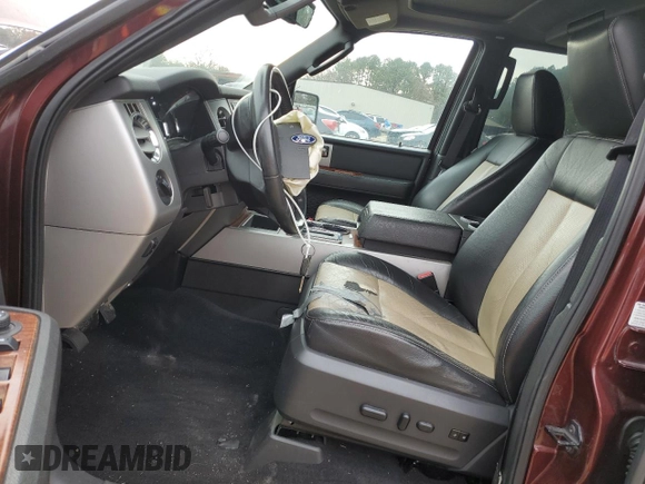 2010 Ford Expedition EL Eddie Bauer with VIN 1FMJK1J58AEB60092, listed as a Copart auction lot 85737164 with 95,388 mi miles and Salvage Title. Bid and sale history available at carsss.com. Image 7.