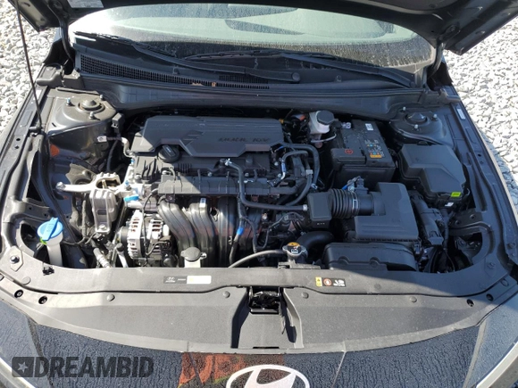 2025 Hyundai Elantra SEL Convenience with VIN KMHLS4DG8SU933531, listed as a Copart auction lot 54520365 with 3,295 mi miles and Clean Title. Bid and sale history available at DreamBid. Image 11.