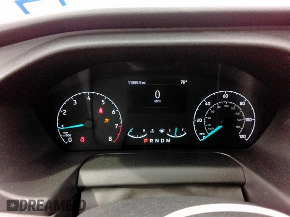 2023 Ford Transit Cargo с VIN 1FTBR1Y81PKB48106, выставлен на аукционе Copart как лот 57442685 с пробегом 11 889 миль миль и Списание • Salvage title. История ставок и продаж доступна на DreamBid. Изображение 9.