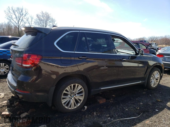 2016 BMW X5 xDrive35i with VIN 5UXKR0C52G0P26523, listed as a Copart auction lot 50589885 with 114,633 mi miles and Salvage Title. Bid and sale history available at carsss.com. Image 3.