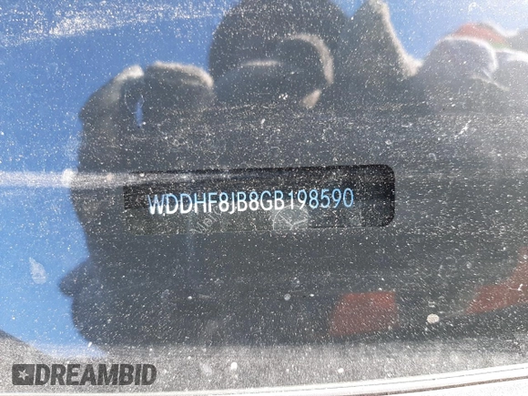 2016 Mercedes-Benz E-Class E 350 Luxury with VIN WDDHF8JB8GB198590, listed as a Copart auction lot 66769132 with 81,472 mi miles. Bid and sale history available at carsss.com. Image 10.