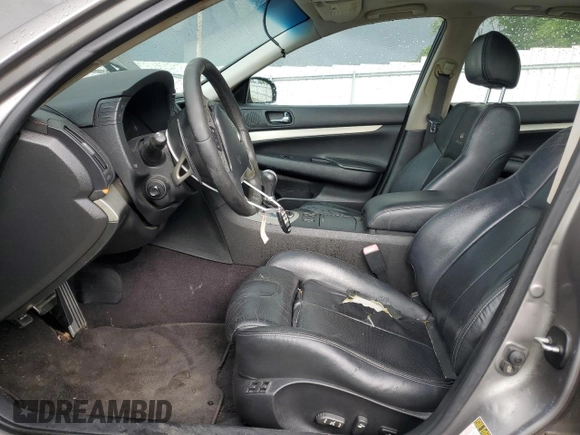 2008 Infiniti G35 Journey z VIN JNKBV61E88M223655, wystawiony jako Copart lot #56632495 z przebiegiem 306 705 mil mil oraz Szkoda całkowita • Salvage title. Historia ofert i sprzedaży dostępna na DreamBid. Obrazek 7.