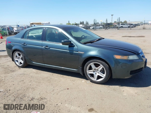 2004 Acura TL with VIN 19UUA66204A049064, listed as a IAAI auction lot 42068252 with 193,438 mi miles. Bid and sale history available at carsss.com. Image 1.