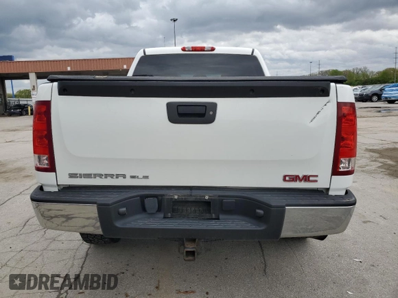2012 GMC Sierra 1500 SLE with VIN 3GTP2VE73CG304869, listed as a Copart auction lot 55112505 with Not provided miles and Salvage title. Bid and sale history available at DreamBid. Image 6.