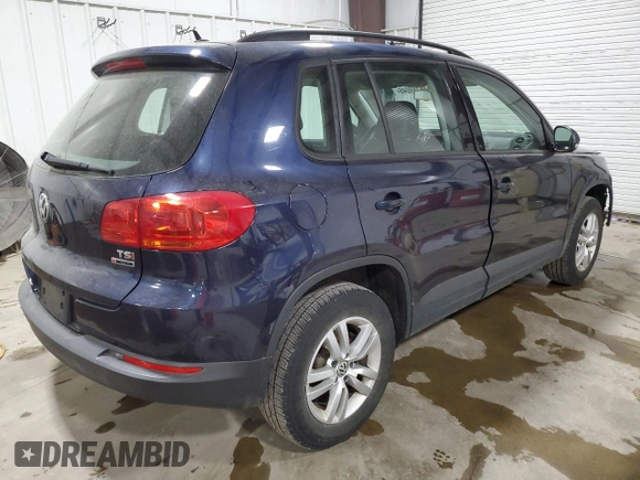 2016 Volkswagen Tiguan S z VIN WVGBV7AX6GW529387, wystawiony jako Copart lot #56159045 z przebiegiem 76 213 mil mil oraz Szkoda całkowita • Salvage title. Historia ofert i sprzedaży dostępna na DreamBid. Obrazek 3.