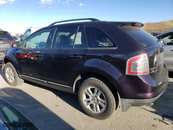 2007 Ford Edge SEL with VIN 2FMDK48C87BB62917, listed as a Copart auction lot 43869065 with 163,870 mi miles and Salvage Title. Bid and sale history available at carsss.com. Image 2.