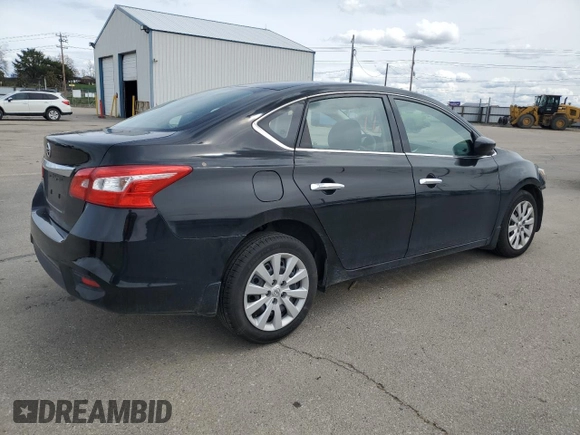 2017 Nissan Sentra S with VIN 3N1AB7AP7HY226074, listed as a Copart auction lot 52206765 with 79,687 mi miles and Salvage Title. Bid and sale history available at DreamBid. Image 3.