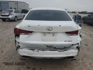 2020 Lexus IS 300 with VIN JTHAA1D20L5105050, listed as a Copart auction lot 71767344 with 31,186 mi miles and Salvage title. Bid and sale history available at DreamBid. Image 6.
