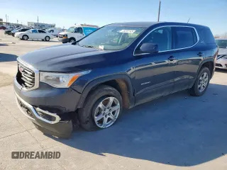2019 GMC Acadia SLE with VIN 1GKKNKLA6KZ120057, listed as a Copart auction lot 48095145 with 141,795 mi miles and Clean Title. Bid and sale history available at carsss.com. Image 1.