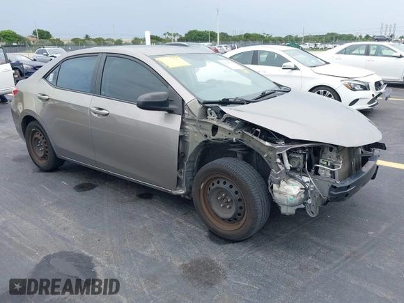 2016 Toyota Corolla L z VIN 2T1BURHE8GC707218, wystawiony jako IAAI lot #42424787 z przebiegiem 282 688 mil mil oraz . Historia ofert i sprzedaży dostępna na DreamBid. Obrazek 1.