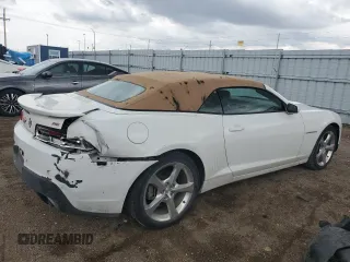 2014 Chevrolet Camaro LT with VIN 2G1FC3D39E9181306, listed as a Copart auction lot 54545255 with 112,057 mi miles and Salvage title. Bid and sale history available at DreamBid. Image 3.