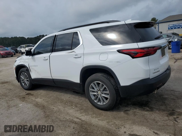 2022 Chevrolet Traverse LT Cloth z VIN 1GNERGKW1NJ188428, wystawiony jako Copart lot #55568665 z przebiegiem 24 246 mil mil oraz Szkoda całkowita • Salvage title. Historia ofert i sprzedaży dostępna na DreamBid. Obrazek 2.