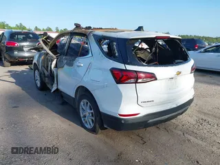 2024 Chevrolet Equinox LT with VIN 3GNAXKEG8RL135767, listed as a IAAI auction lot 41942227 with 1 mi miles. Bid and sale history available at carsss.com. Image 3.