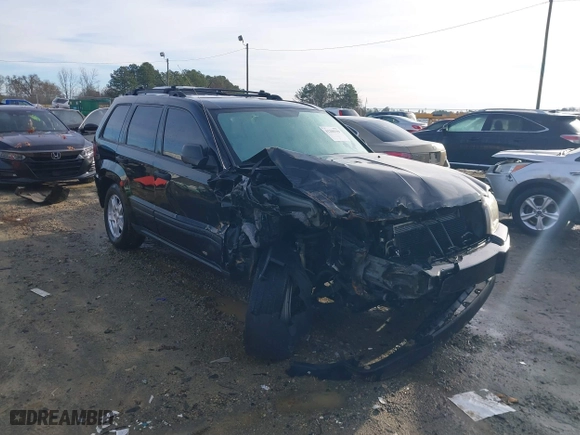 2005 Jeep Grand Cherokee Laredo with VIN 1J4GS48K85C709829, listed as a IAAI auction lot 41200259 with 1 mi miles. Bid and sale history available at carsss.com. Image 6.