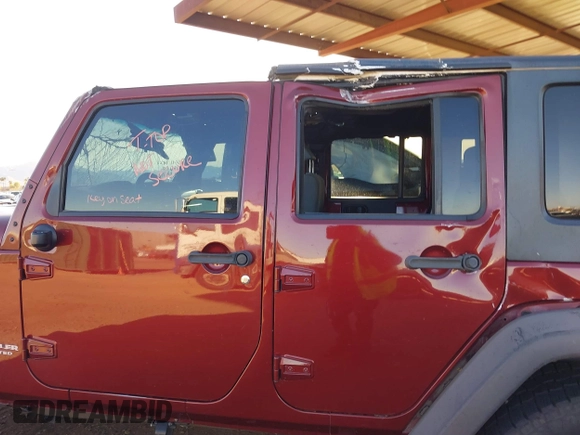 2010 Jeep Wrangler Unlimited Rubicon with VIN 1J4BA6H14AL110534, listed as a IAAI auction lot 41382867 with 246,087 mi miles and . Bid and sale history available at DreamBid. Image 15.