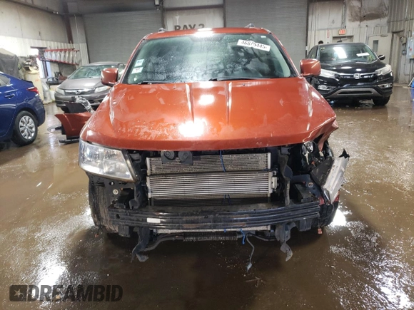 2013 Dodge Journey SXT with VIN 3C4PDCBGXDT716265, listed as a Copart auction lot 46879445 with 150,884 mi miles and Salvage Title. Bid and sale history available at carsss.com. Image 5.