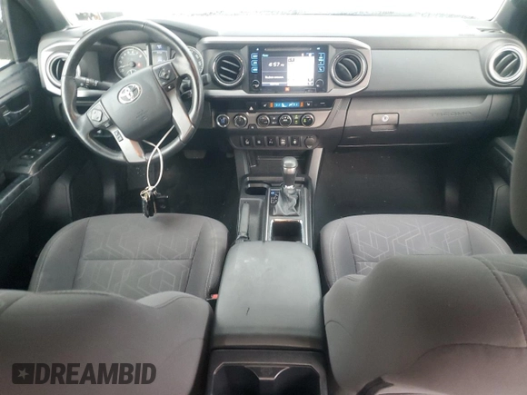 2017 Toyota Tacoma SR5 with VIN 3TMCZ5ANXHM100528, listed as a Copart auction lot 53784595 with 108,157 mi miles and Salvage Title. Bid and sale history available at carsss.com. Image 8.