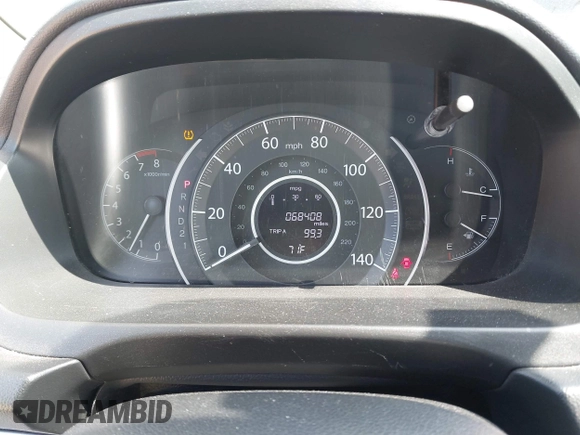 2014 Honda CR-V LX with VIN 5J6RM4H30EL064427, listed as a IAAI auction lot 42058346 with 68,408 mi miles. Bid and sale history available at carsss.com. Image 7.