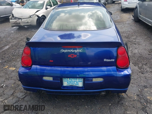 2005 Chevrolet Monte Carlo SS Supercharged z VIN 2G1WZ121259207846, wystawiony jako IAAI lot #39557636 z przebiegiem 192 811 mil mil oraz . Historia ofert i sprzedaży dostępna na DreamBid. Obrazek 15.