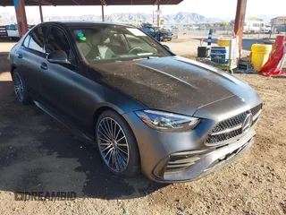 2025 Mercedes-Benz C 300 with VIN W1KAF4GB2SR252600, listed as a IAAI auction lot 42227019 with 518 mi miles and . Bid and sale history available at DreamBid. Image 1.