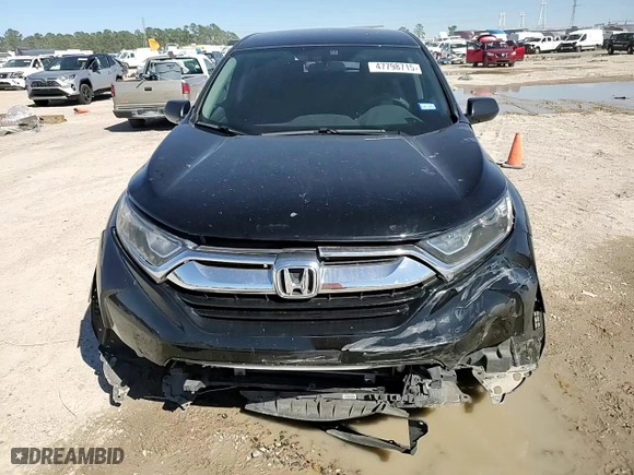 2018 Honda CR-V LX with VIN 2HKRW5H39JH419616, listed as a Copart auction lot 47798715 with 77,285 mi miles and Salvage Title. Bid and sale history available at carsss.com. Image 11.