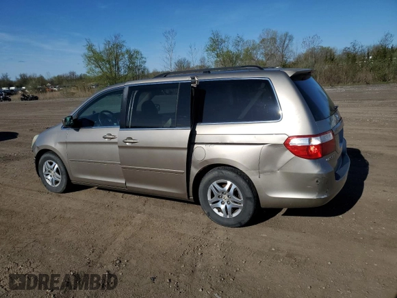 2007 Honda Odyssey EX-L with VIN 5FNRL38757B056657, listed as a Copart auction lot 54146975 with 172,157 mi miles and Clean Title. Bid and sale history available at carsss.com. Image 2.