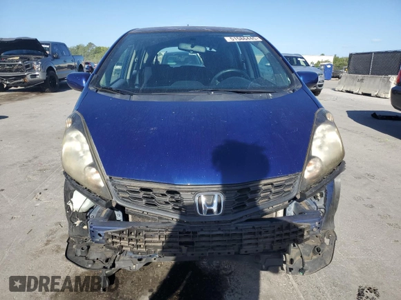 2012 Honda Fit Sport with VIN JHMGE8H58CC032971, listed as a Copart auction lot 51586445 with 125,128 mi miles and Salvage Title. Bid and sale history available at carsss.com. Image 5.