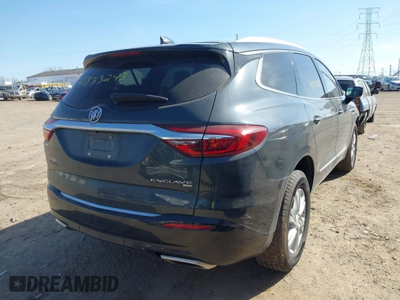 2018 Buick Enclave Essence with VIN 5GAEVAKWXJJ150953, listed as a IAAI auction lot 41833243 with 93,558 mi miles and . Bid and sale history available at DreamBid. Image 4.