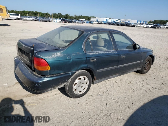 1997 Honda Civic LX with VIN 2HGEJ6671VH589347, listed as a Copart auction lot 52424775 with 134,989 mi miles and Clean Title. Bid and sale history available at carsss.com. Image 3.