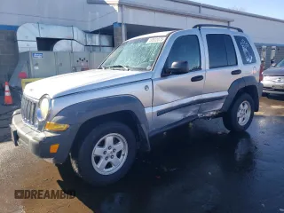 2006 Jeep Liberty Sport with VIN 1J4GL48K66W262852, listed as a Copart auction lot 49502075 with 144,314 mi miles and Salvage Title. Bid and sale history available at carsss.com. Image 1.