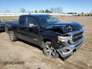2020 Ram 1500 Big Horn with VIN 1C6SRFBT0LN200531, listed as a Copart auction lot 49794645 with 57,695 mi miles and Salvage Title. Bid and sale history available at carsss.com. Image 4.